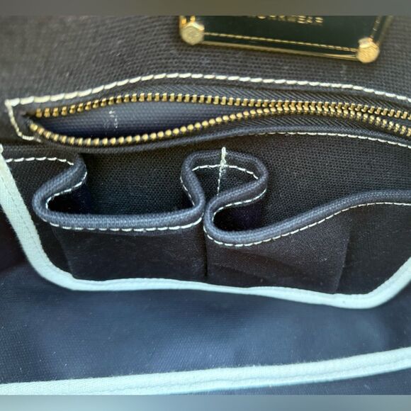 Marc by Marc Jacobs Distressed Canvas Black Small Tote Model #: 0622.61 - Picture 13 of 15